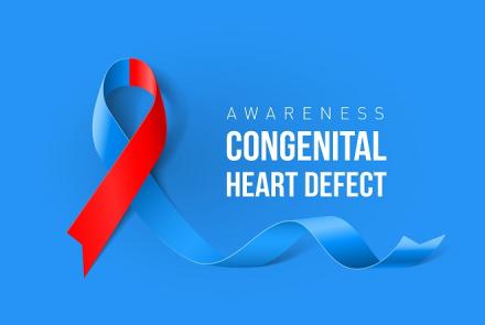 A poster that says Congenital Heart Disease
