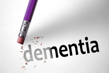 Stock pic with the text dementia