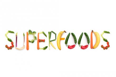 Image text says Superfoods